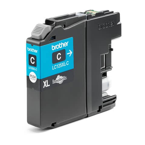 Cartuccia inkjet alta resa LC-125 Brother ciano LC-125XLC